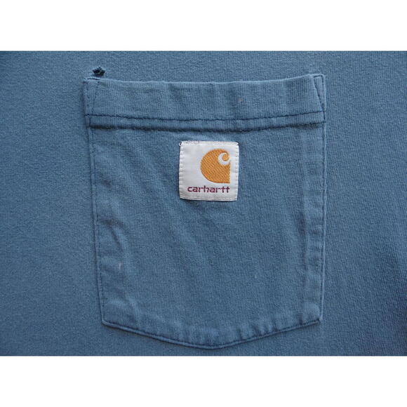 Carhartt Short Sleeve Pocket T-Shirt - Classic Blue - Picture 5 of 8